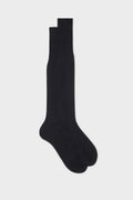 Celio Silk Socks - Navy Over The Calf