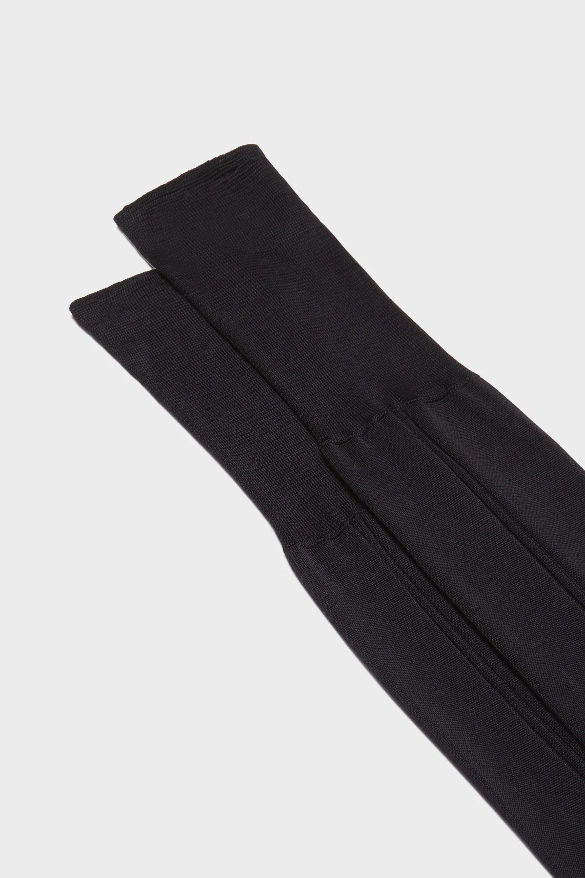 Celio Silk Socks - Navy Over The Calf