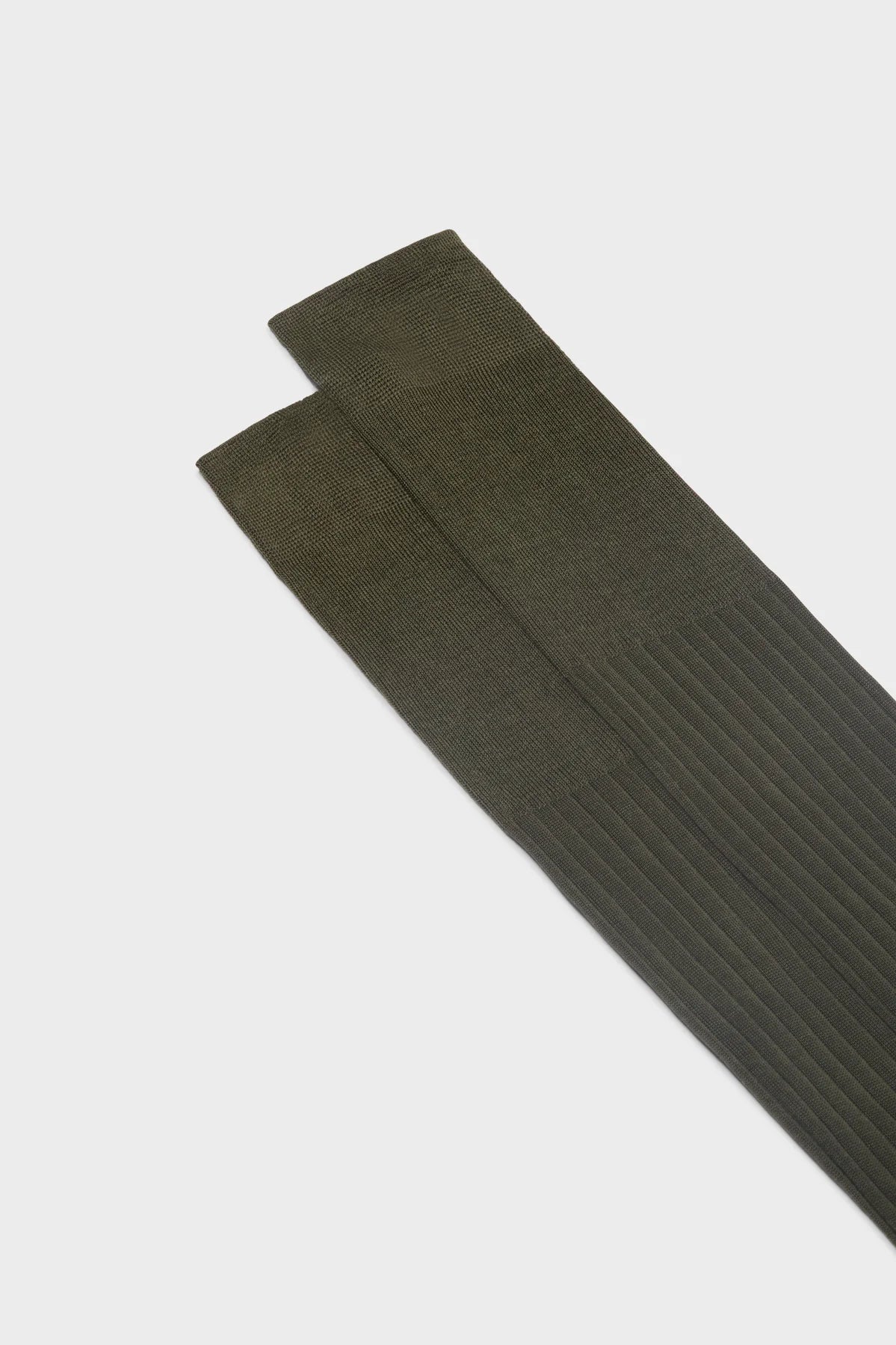 Cesare 100% Cotton Ribbed Knit Socks