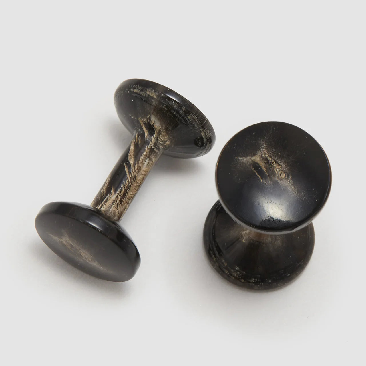 Horn Bow Cufflinks by Codis Maya, stylish accessories with horn and bow design, perfect for formal or special occasions.