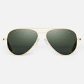 Randolph USA Concord 23k Gold and AGX Glass accessory, featuring elegant gold accents and clear glass details.