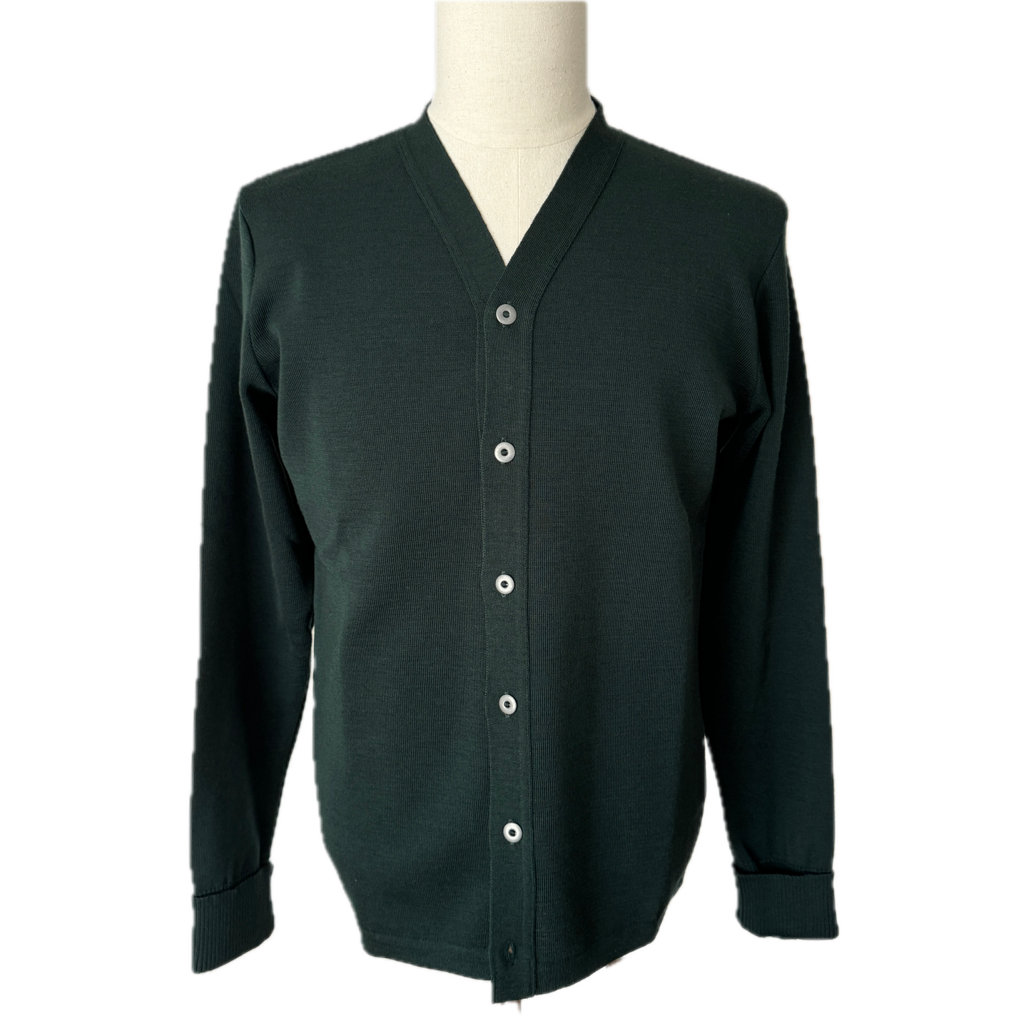 Marine Cardigan - Thunder Green