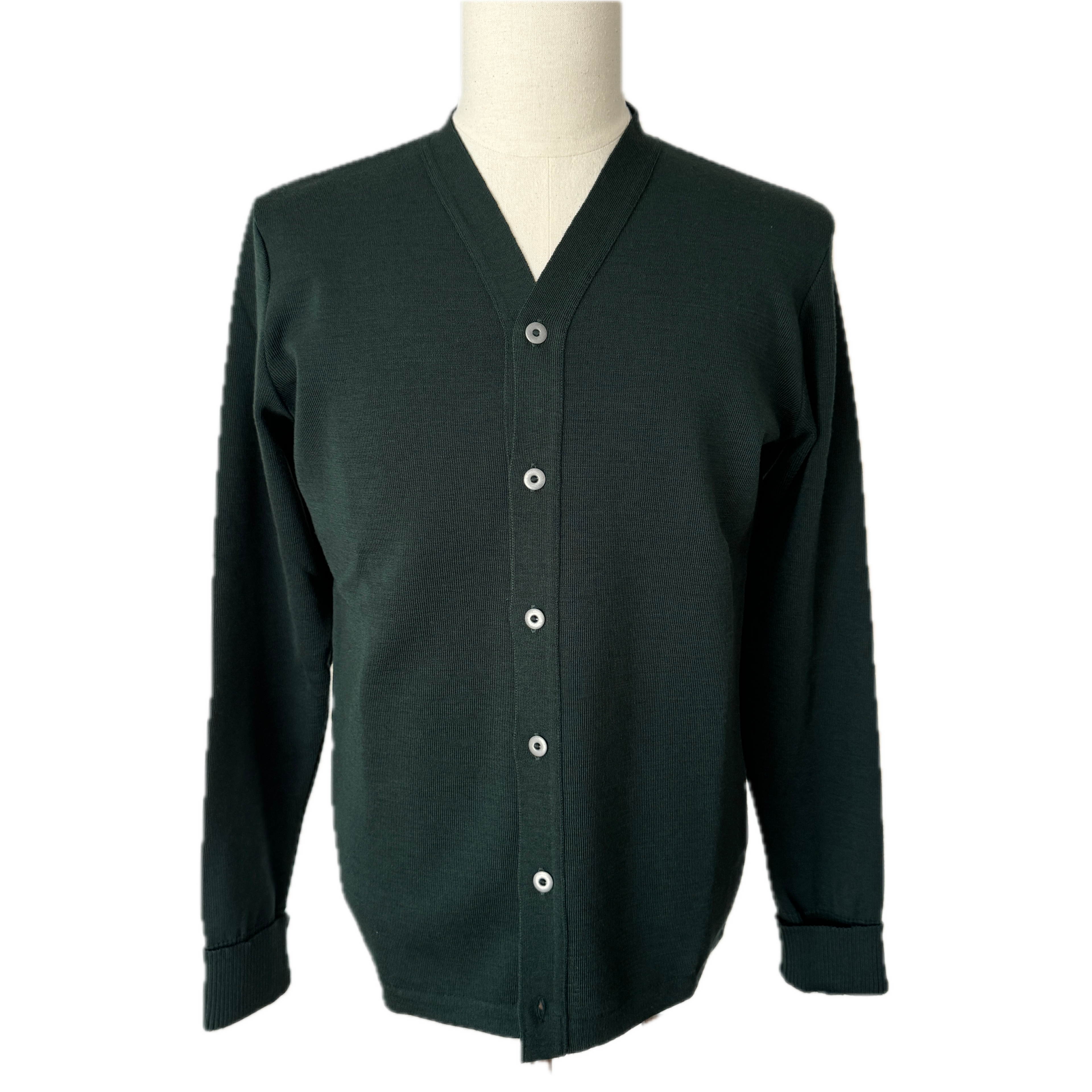 Marine Cardigan - Thunder Green