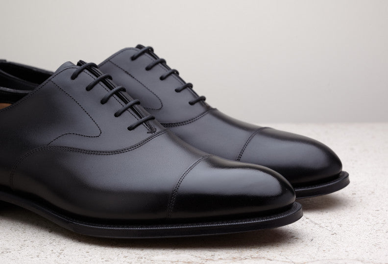 Chelsea Cap Toe Oxford 202 - Black Calf