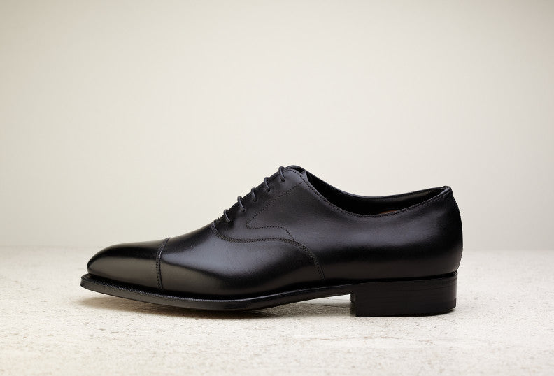 Chelsea Cap Toe Oxford 202 - Black Calf