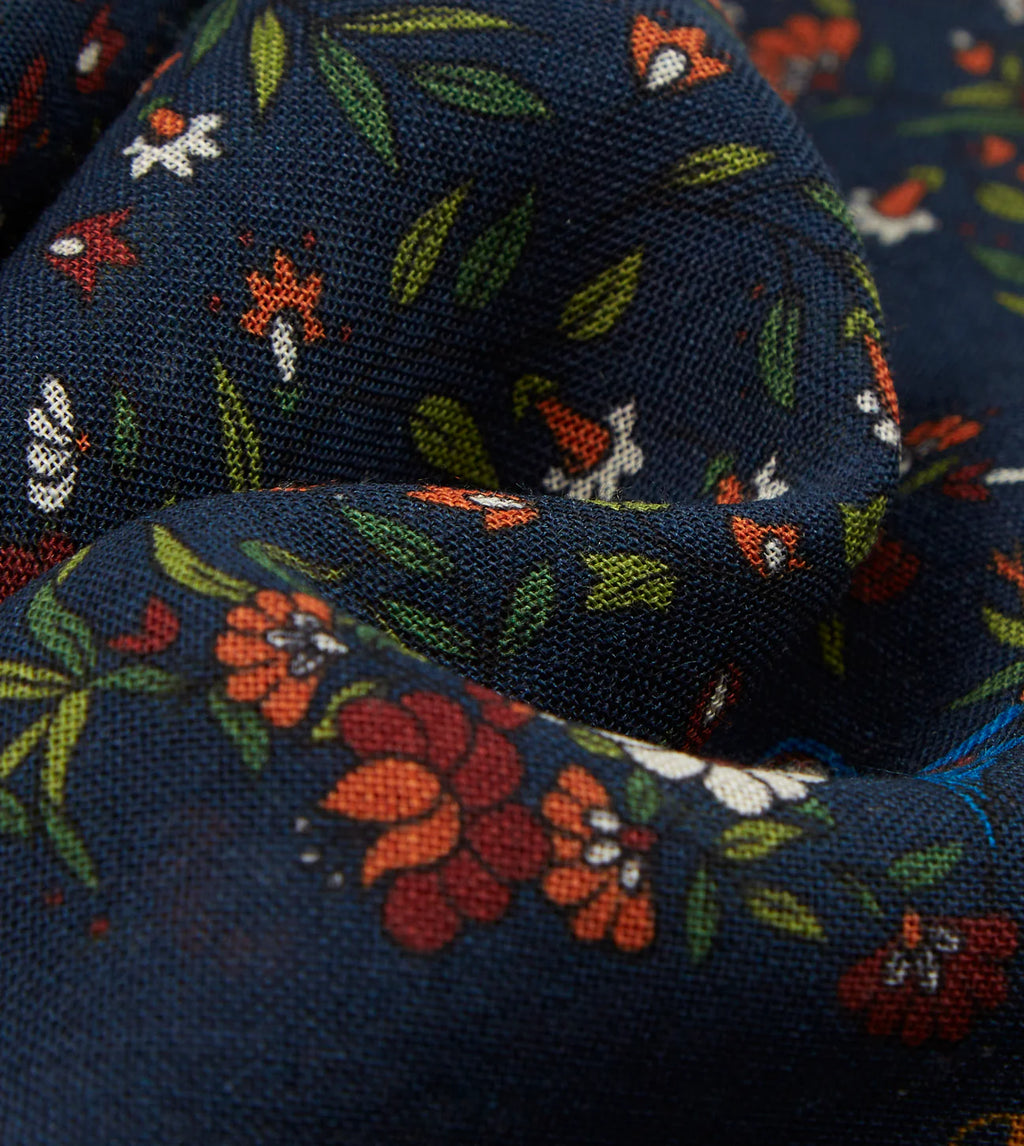 Birds of Paradise Wool Scarf
