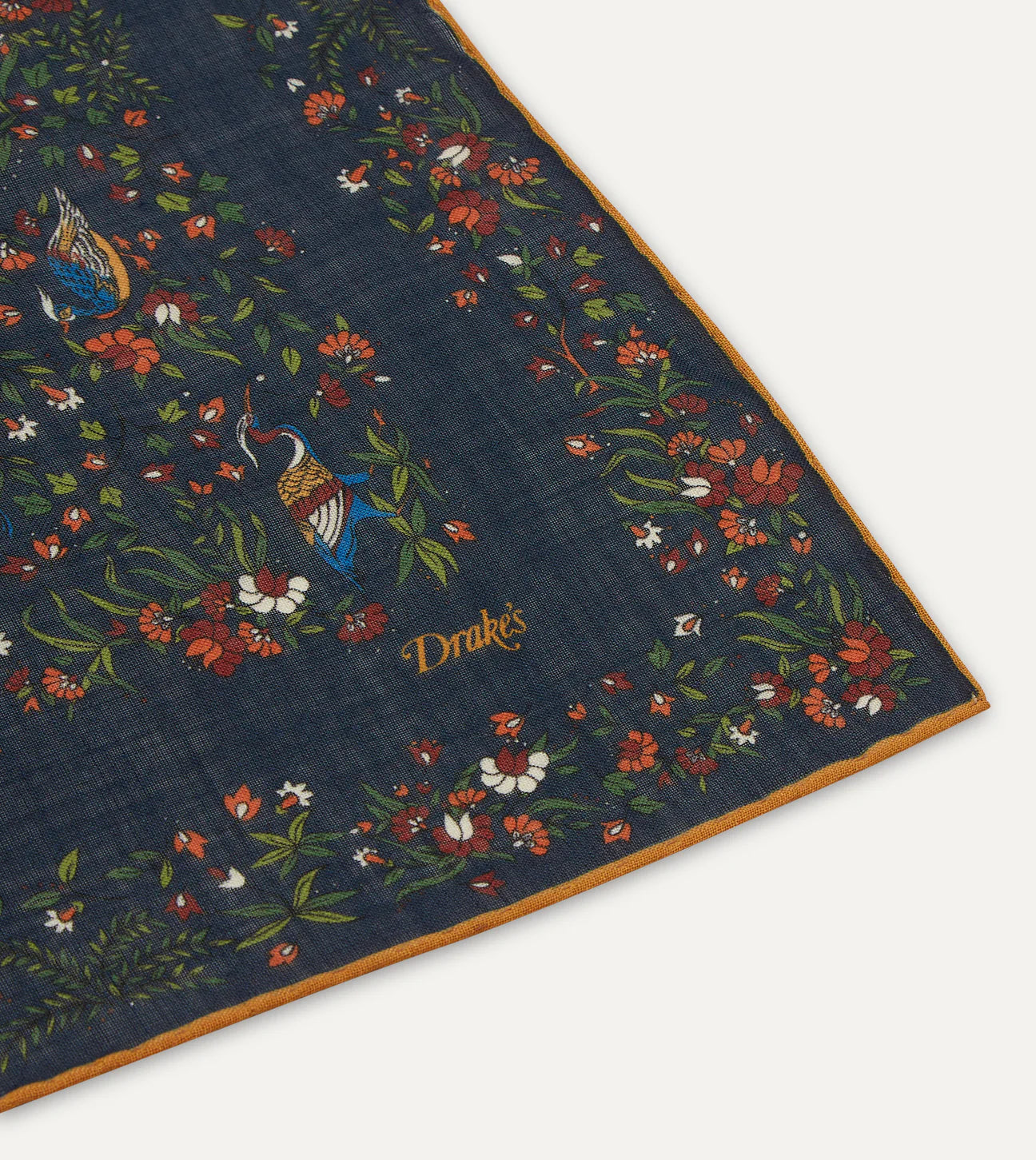 Birds of Paradise Wool Scarf