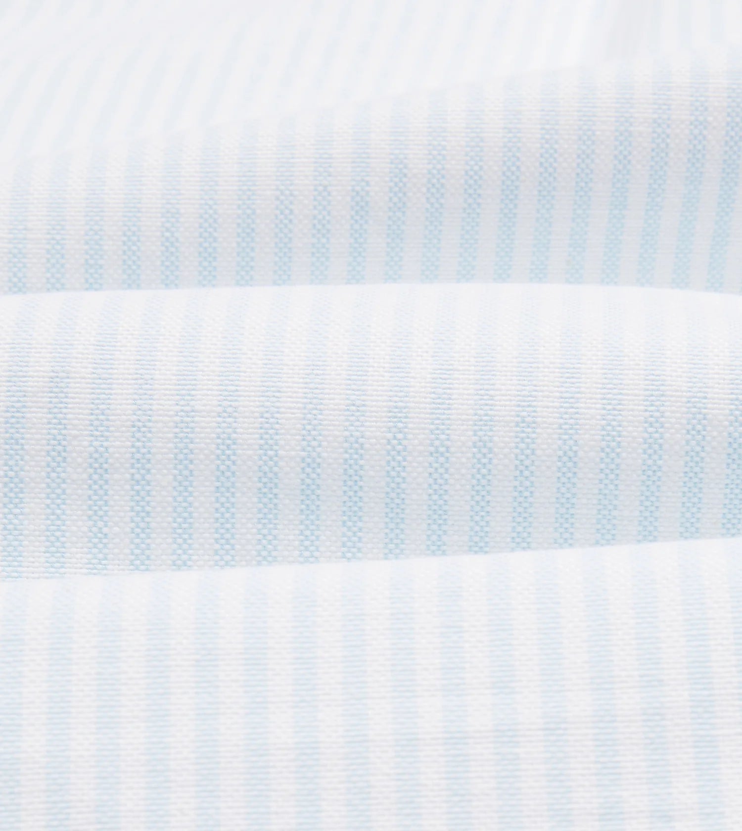 Button Down Oxford Shirt - Sky Blue Ticking Stripe