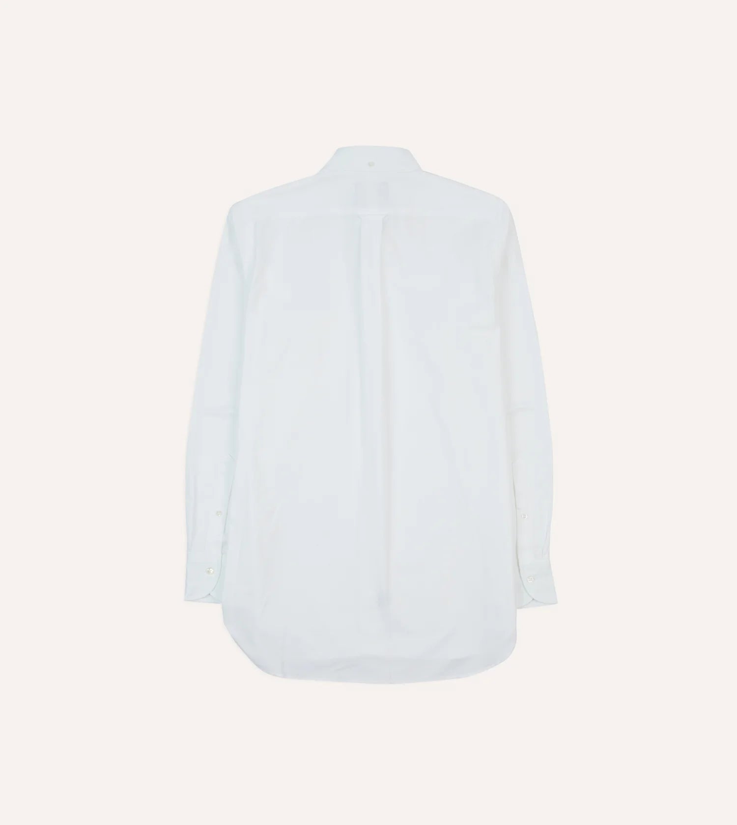 Pinpoint Oxford Button Down Shirt - White