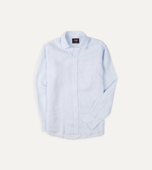The Linen Summer Shirt - Sky Blue