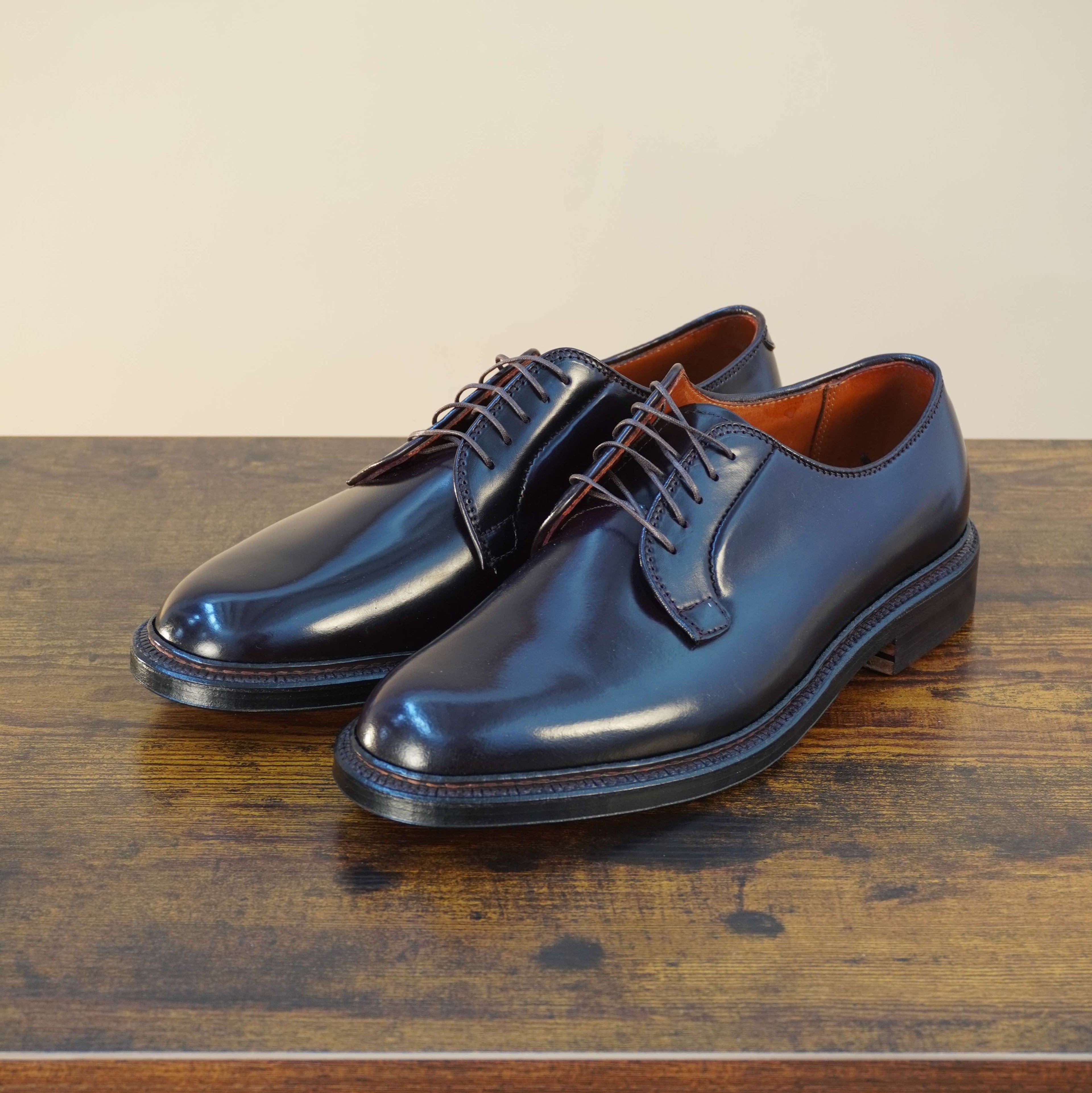 Alden Plain Toe Blucher - Color 8 Shell Cordovan 7 Alden Plain Toe Blucher - Color 8 Shell Cordovan 7