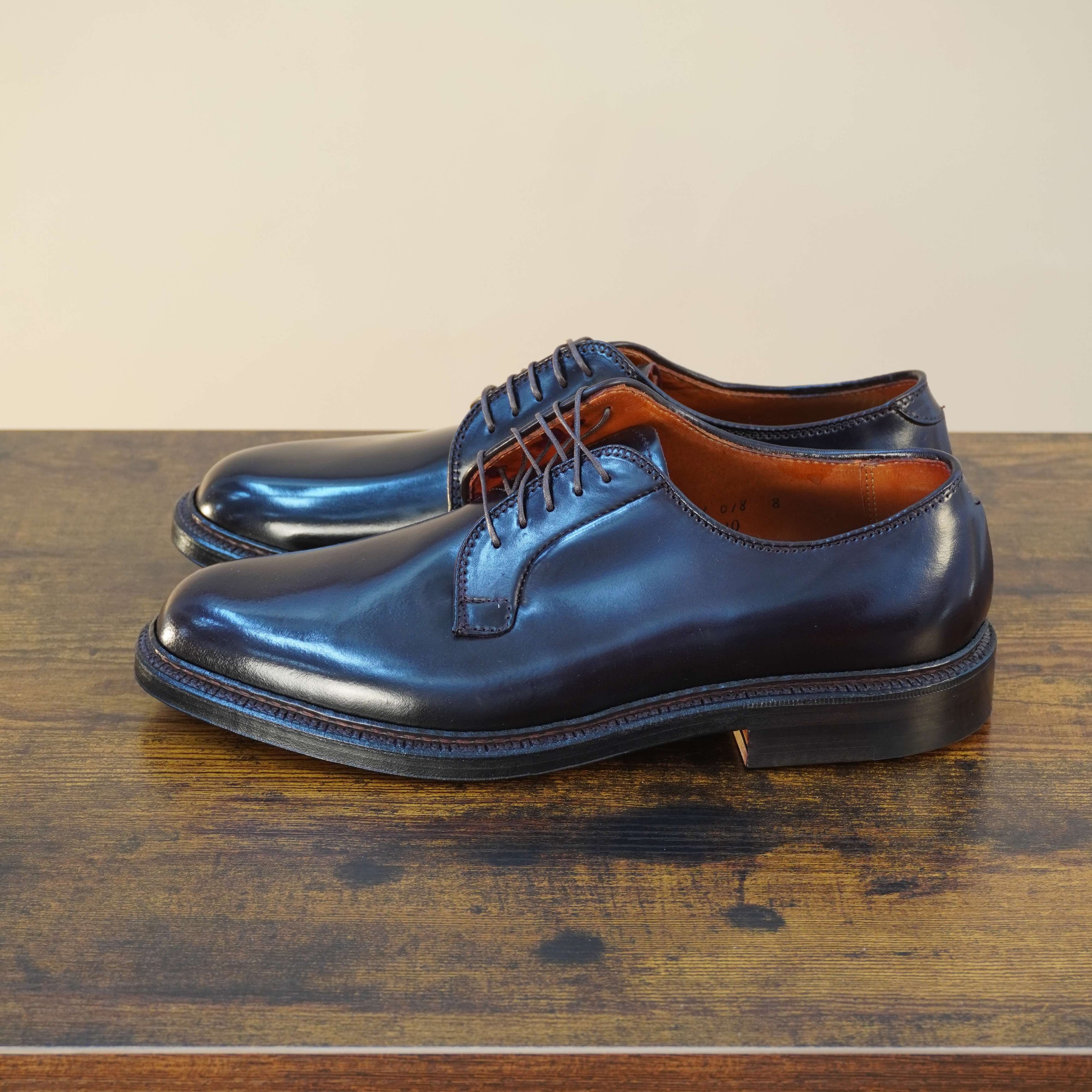 Plain Toe Blucher - Color 8 Shell Cordovan