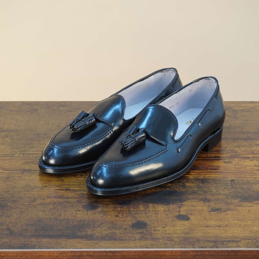 Tassel Loafers - Black Shell Cordovan
