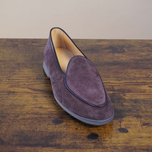 Stride Loafers - Dark Brown Suede