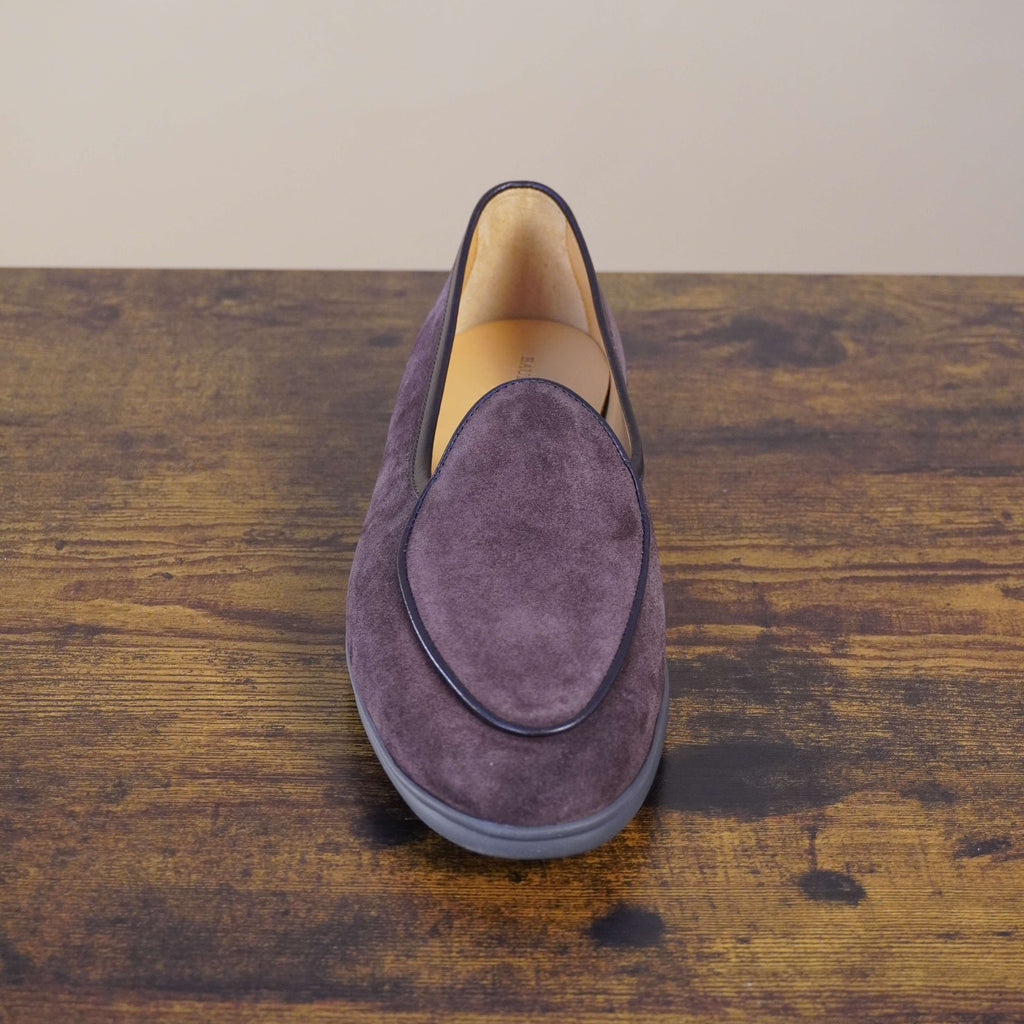 Stride Loafers - Dark Brown Suede