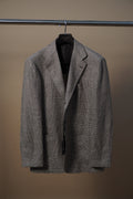 Linen Glencheck Sport Coat - Brown