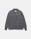 Classic Wool Cardigan - Charcoal