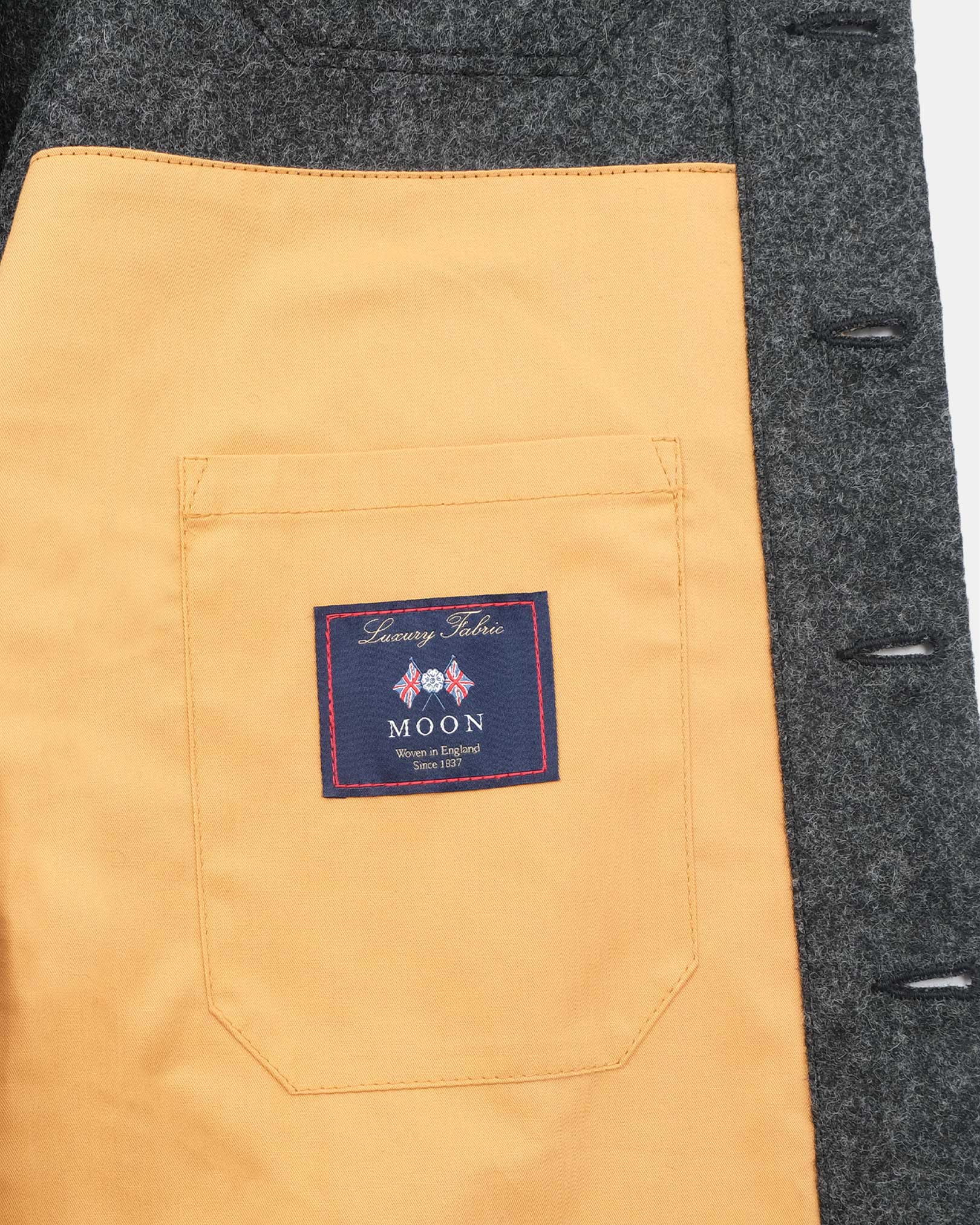 Dehen 1920 Melton Wool Crissman Overshirt - Granite – Old House