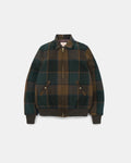 Dehen 1920 Melton Wool Weekender Jacket - Oregon Plaid
