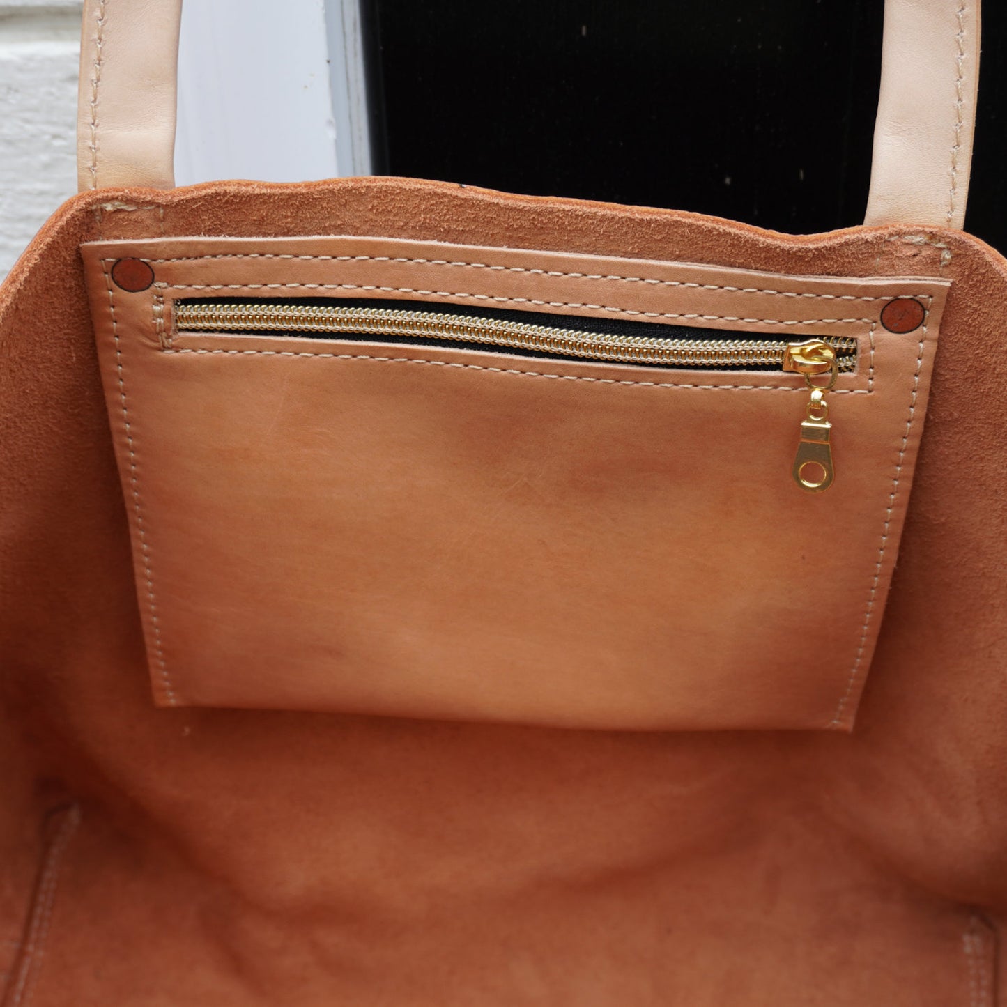 Horween English Tan Derby Tote