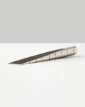 Stainless steel Craighill Desk Knife accessory with a sleek, modern design, ideal for cutting and opening tasks on a desk.