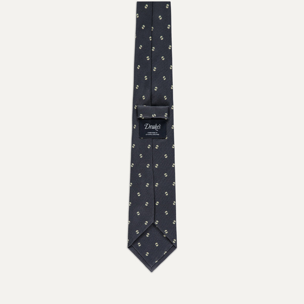 Double Dot Tie; Navy