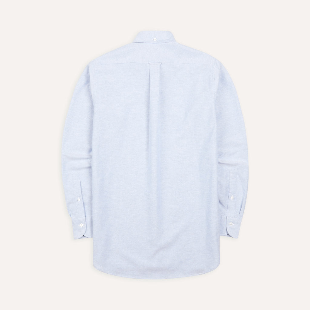 Button Down Oxford Shirt - Mid-Blue