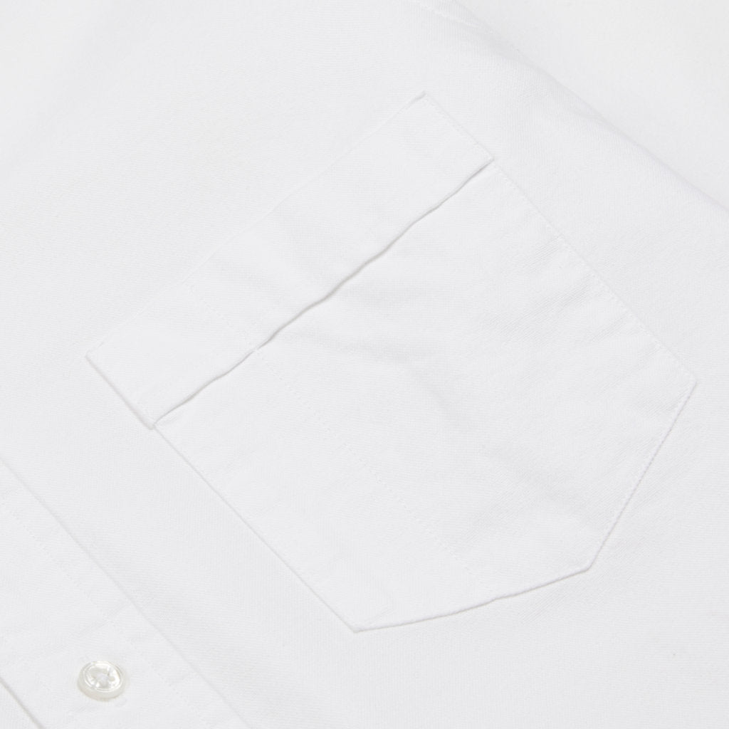 Button Down Oxford Shirt - White