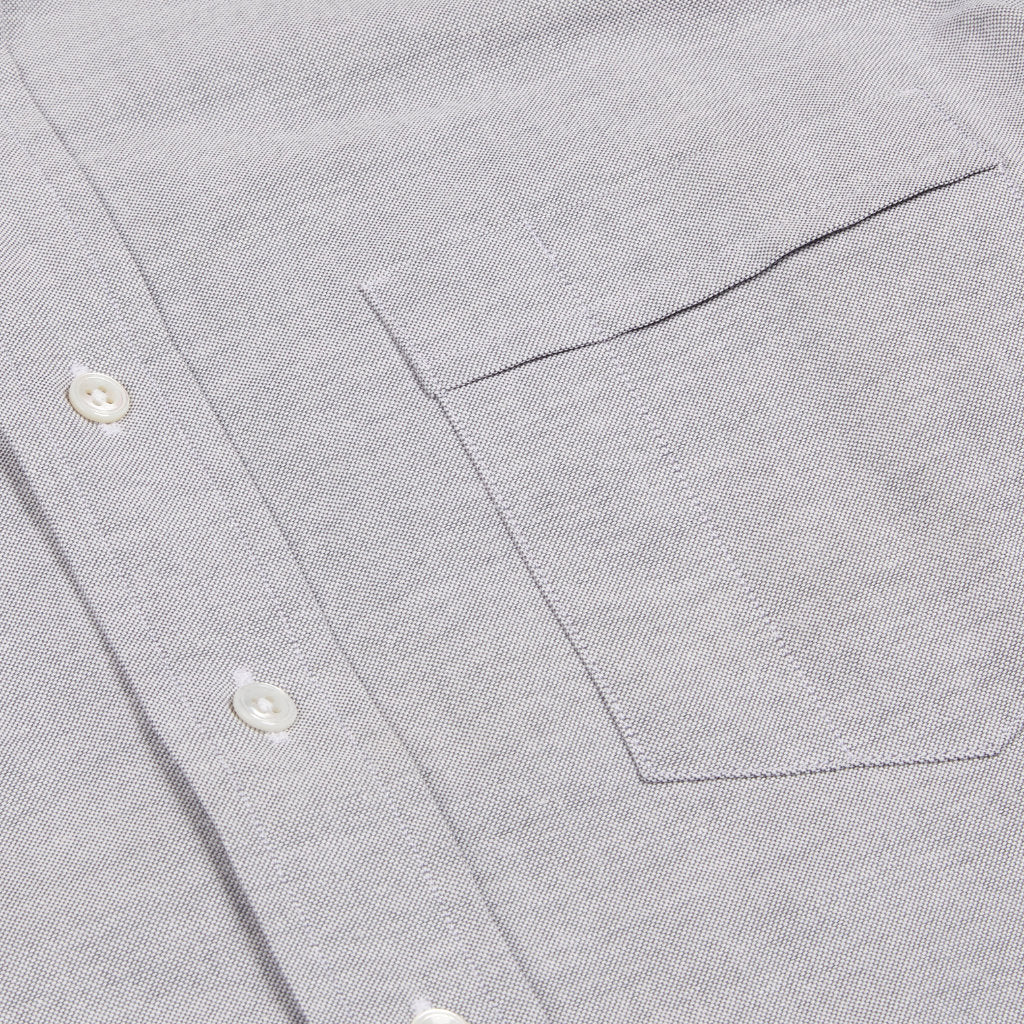 Button Down Oxford Shirt - Gray