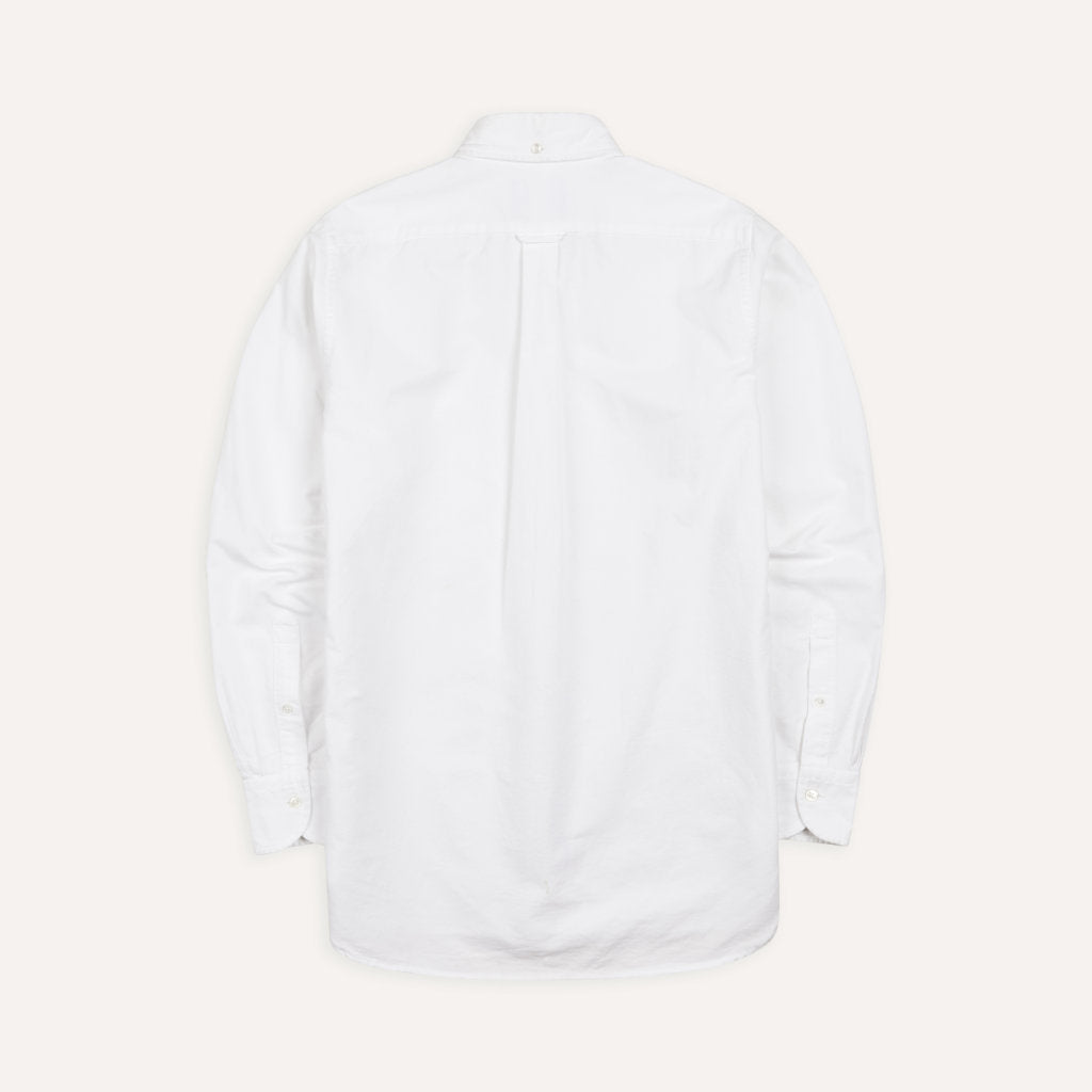 Button Down Oxford Shirt - White