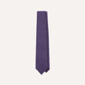 Solid Cashmere Tipped Tie; Violet - Old House Provisions