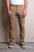 Workers Chino Slim Straight 14 Ounce Slub - Tan