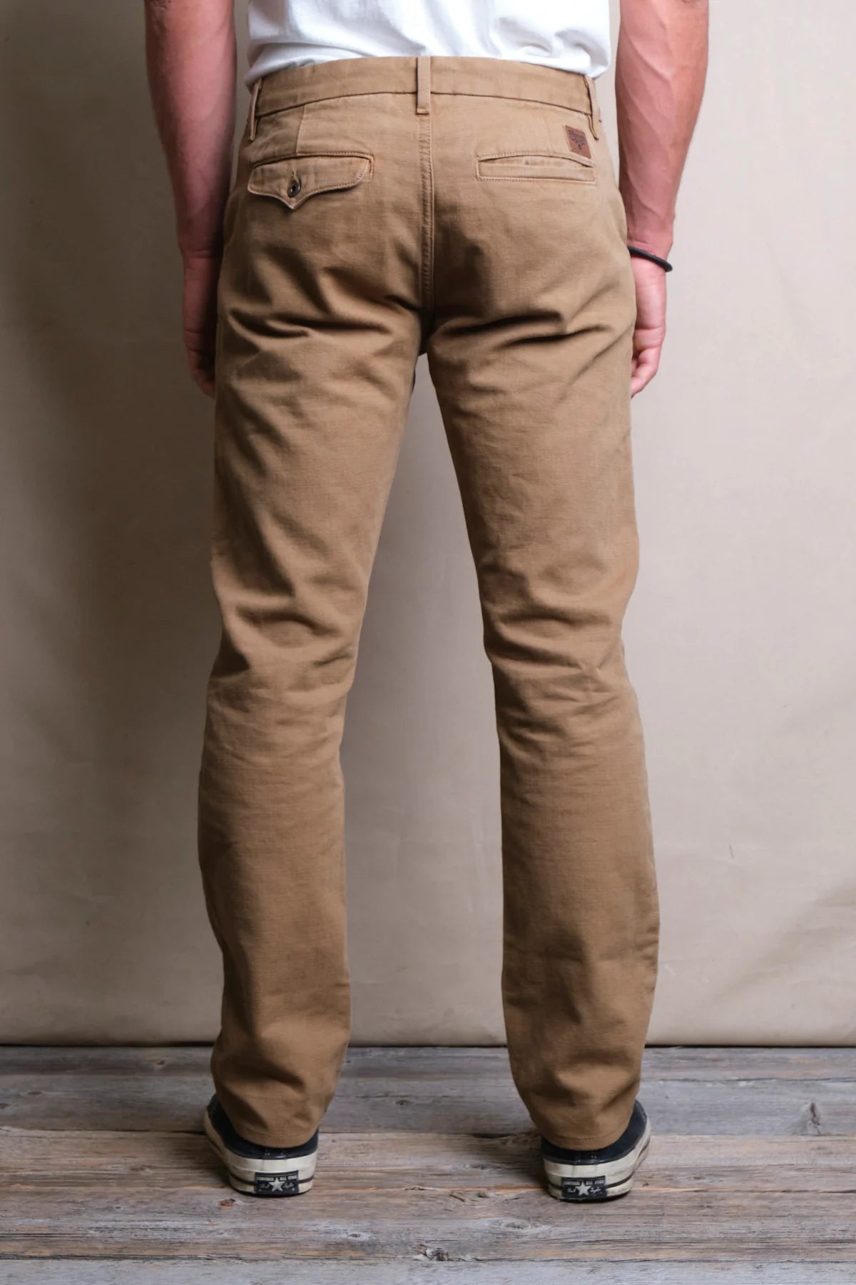 Workers Chino Slim Straight 14 Ounce Slub - Tan