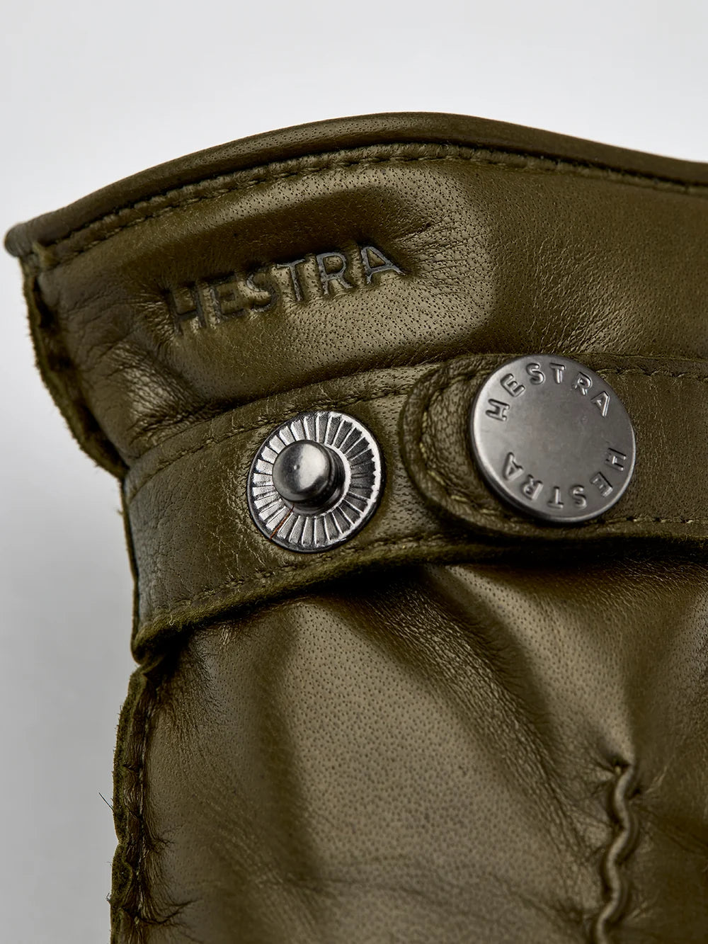 Jake Italian Lamb Nappa Lined Handsewn Gloves - Loden
