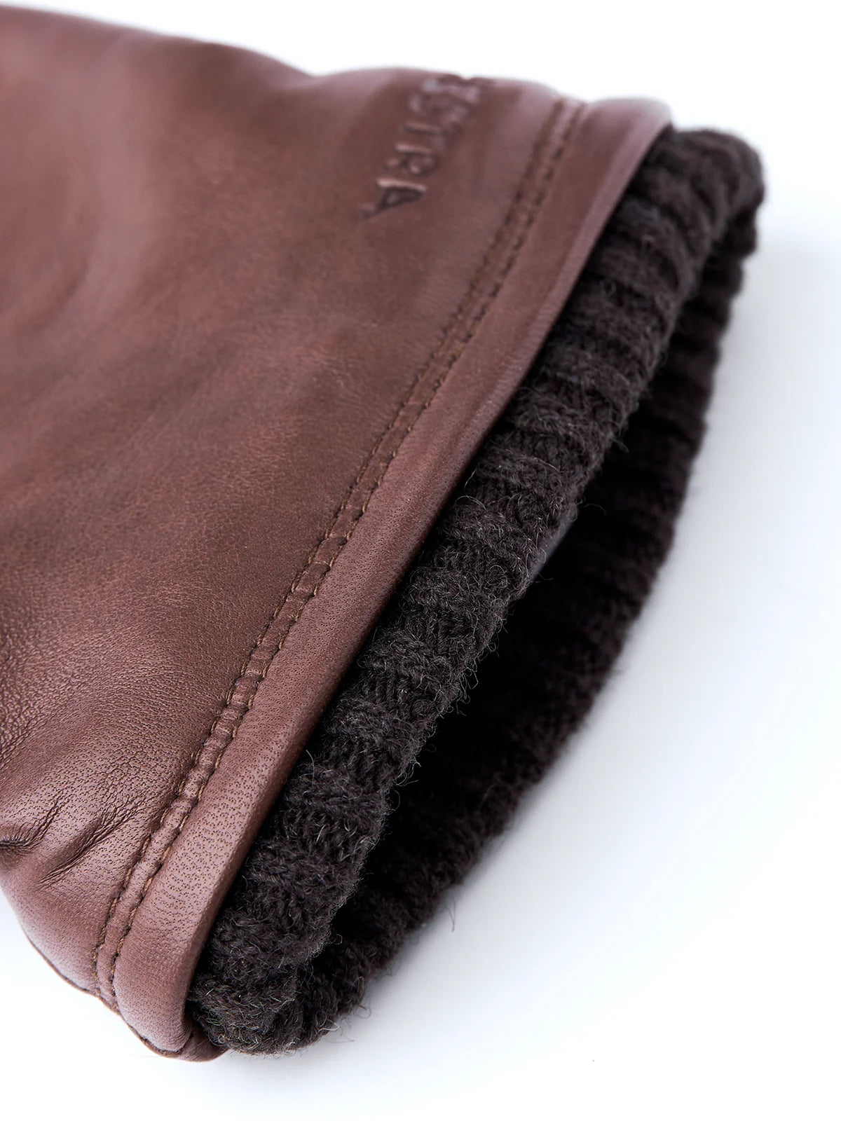 John Lamb Nappa Lined Touch Screen Gloves - Brown
