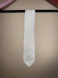 Medallion Untipped Tie - Beige
