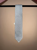 Micro Paisley Untipped Tie - Sage