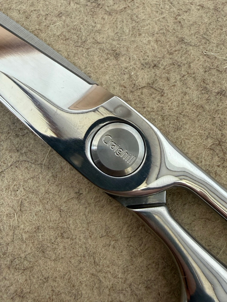 Chroma Scissors - Raw Stainless Steel
