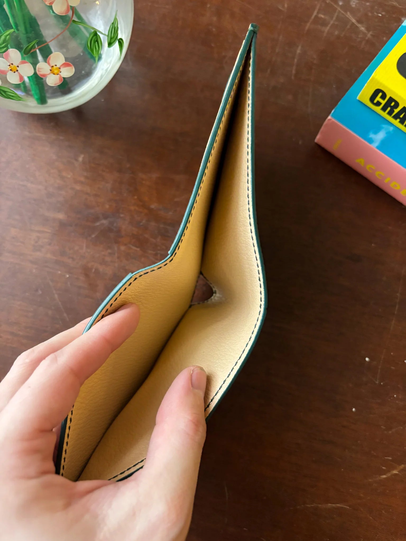 Billfold Wallet - Green Alligator