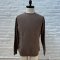 Shetland Crewneck Sweater - Nutmeg