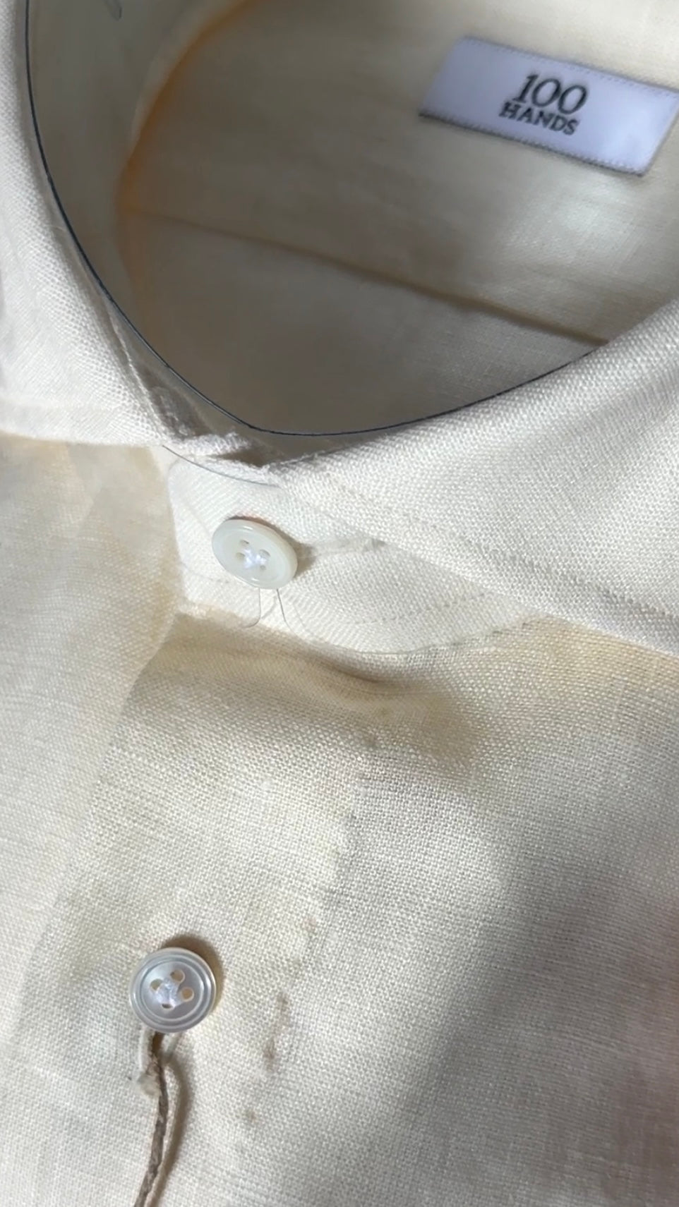 Lemon Linen Shirt