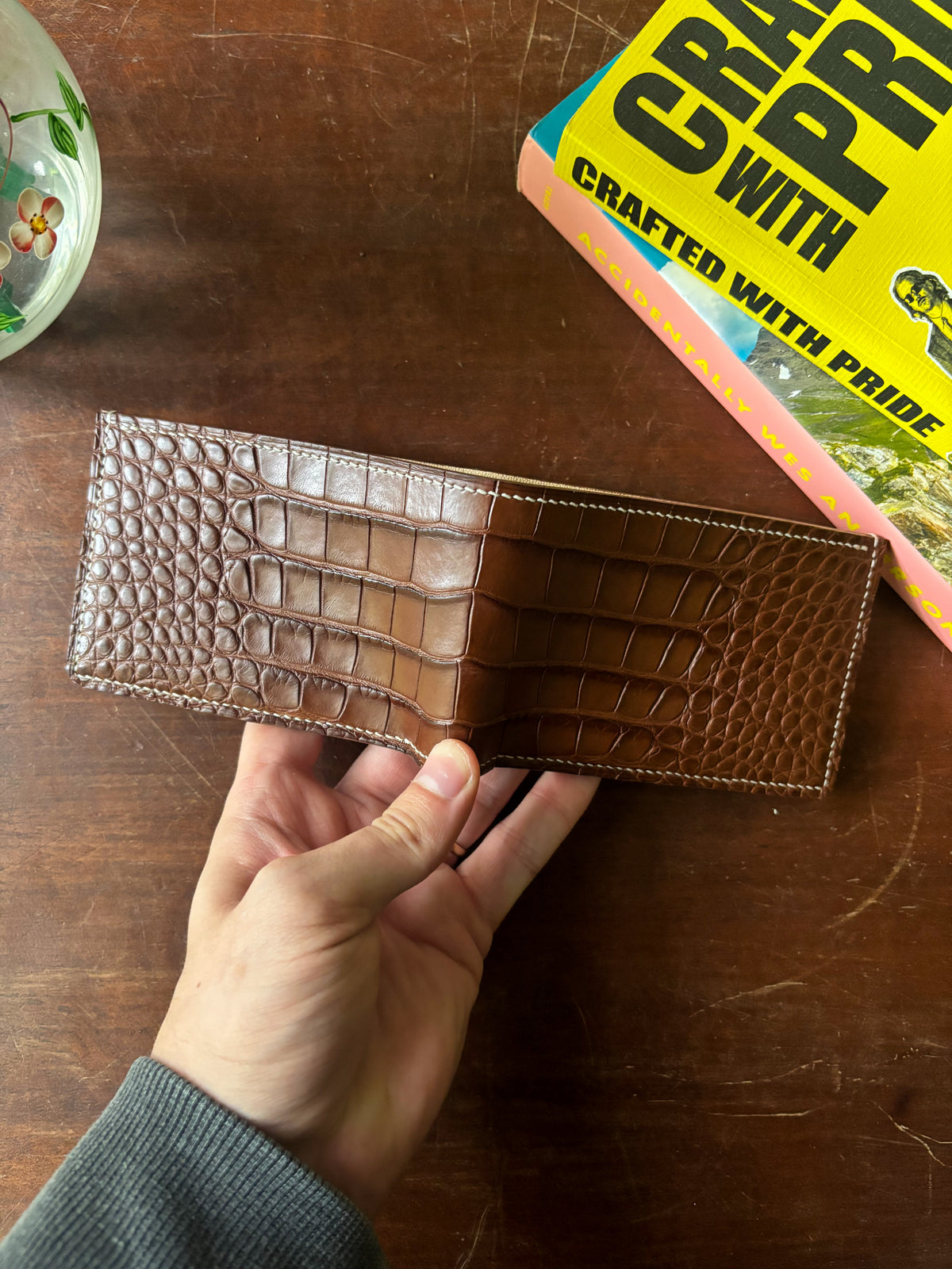 Billfold Wallet - Rodeo Alligator