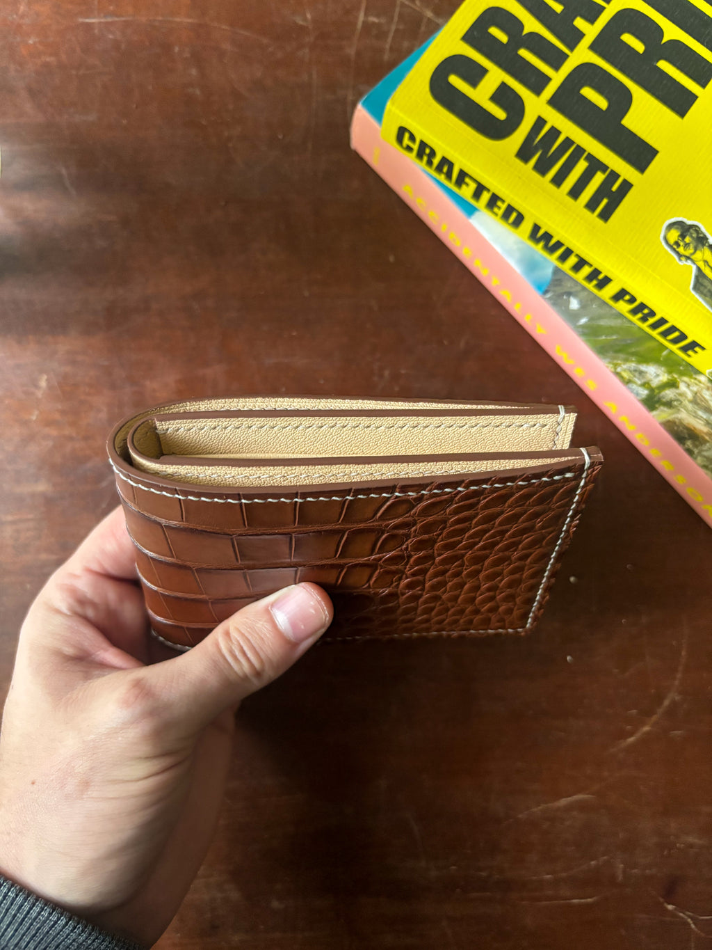 Billfold Wallet - Rodeo Alligator