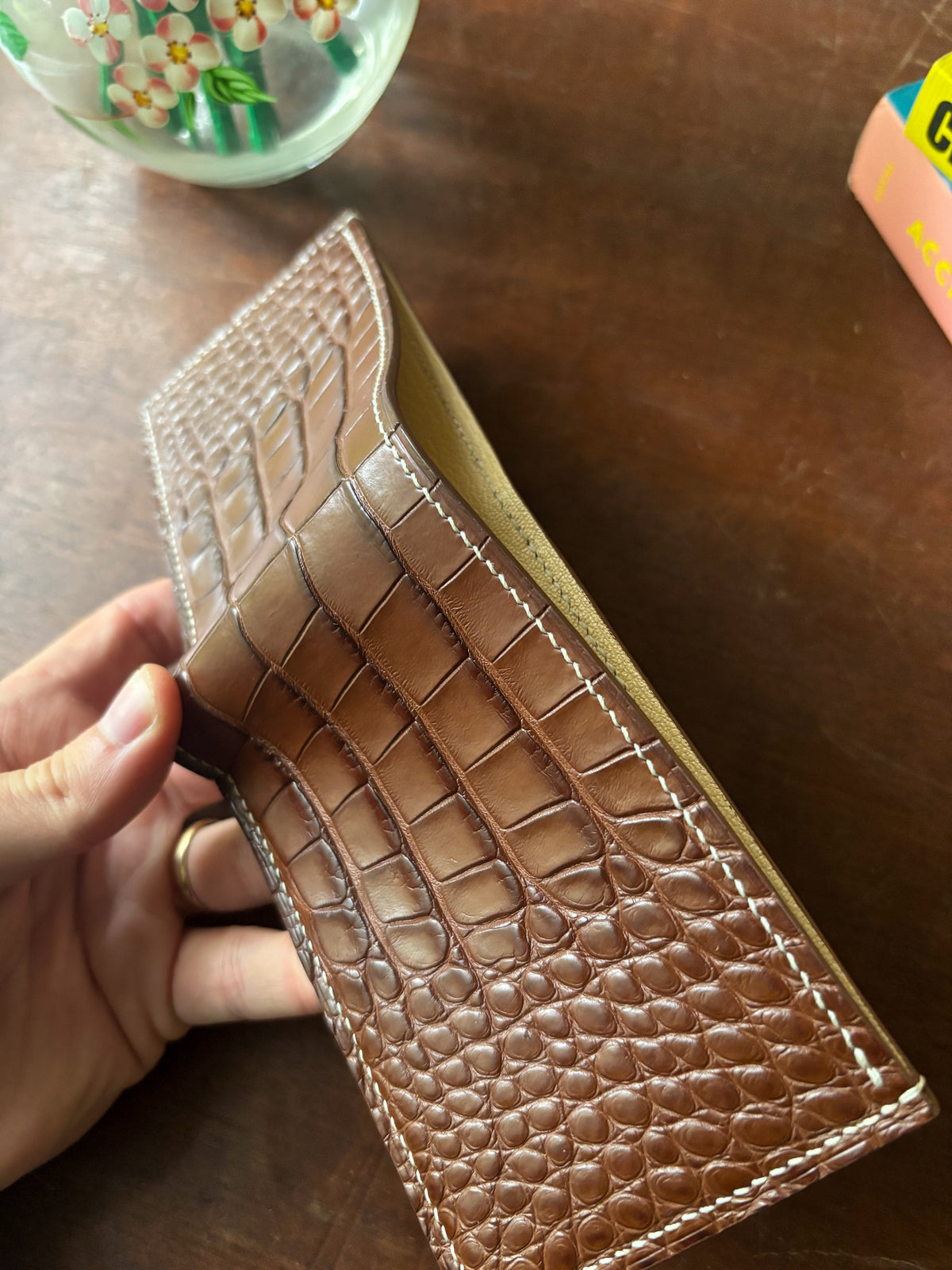 Billfold Wallet - Rodeo Alligator