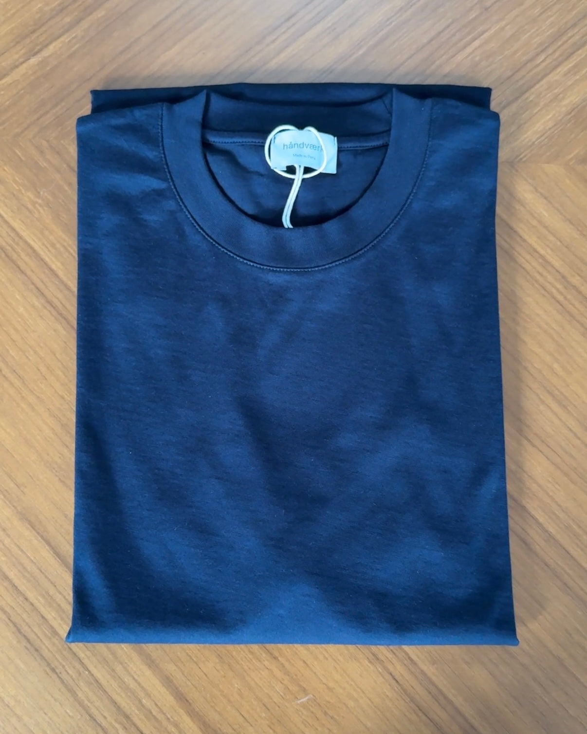 Long Sleeve Crew Neck T-Shirt - Dark Navy