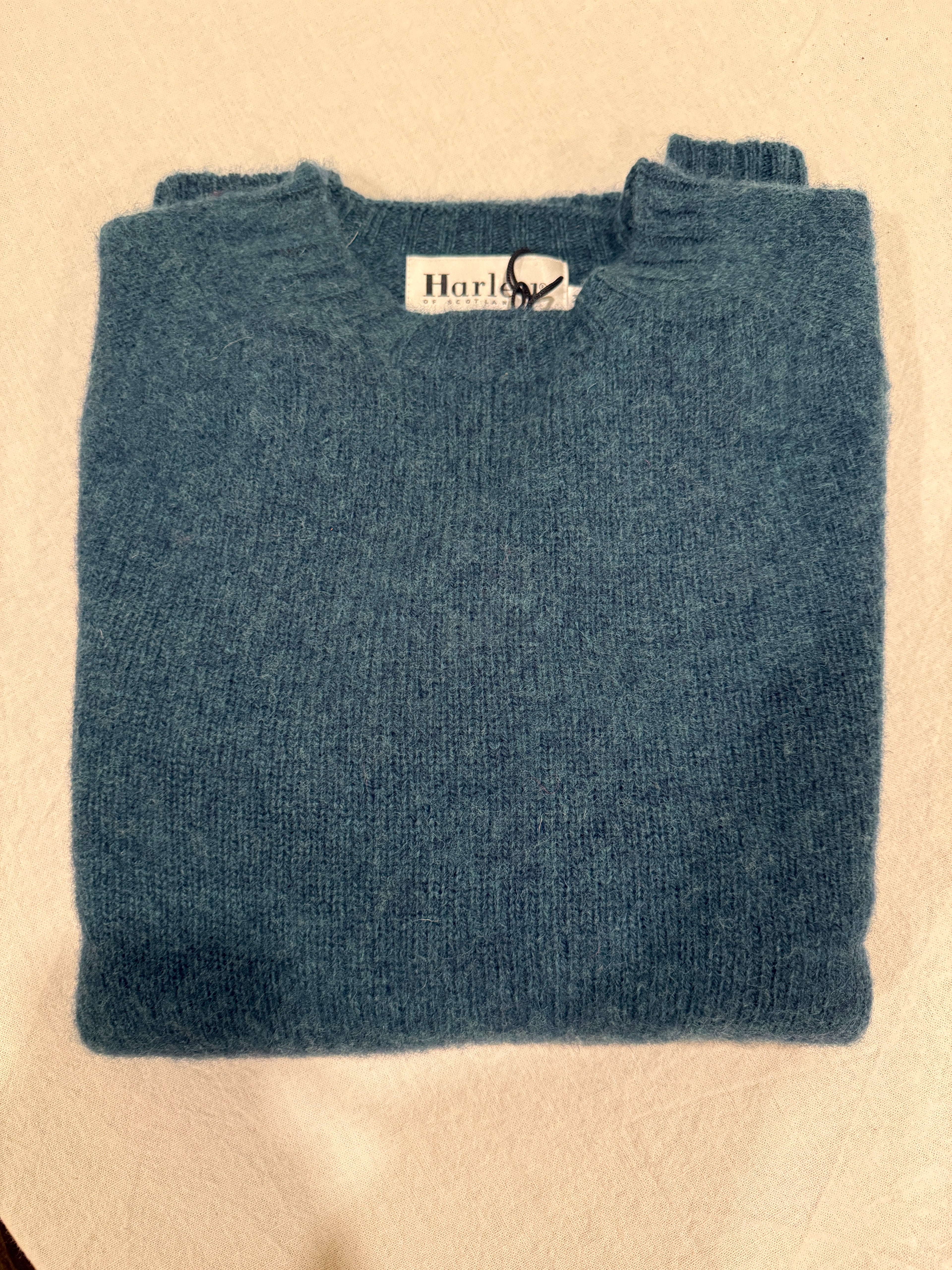 Shaggy Shetland Crewneck Sweater - Tempest