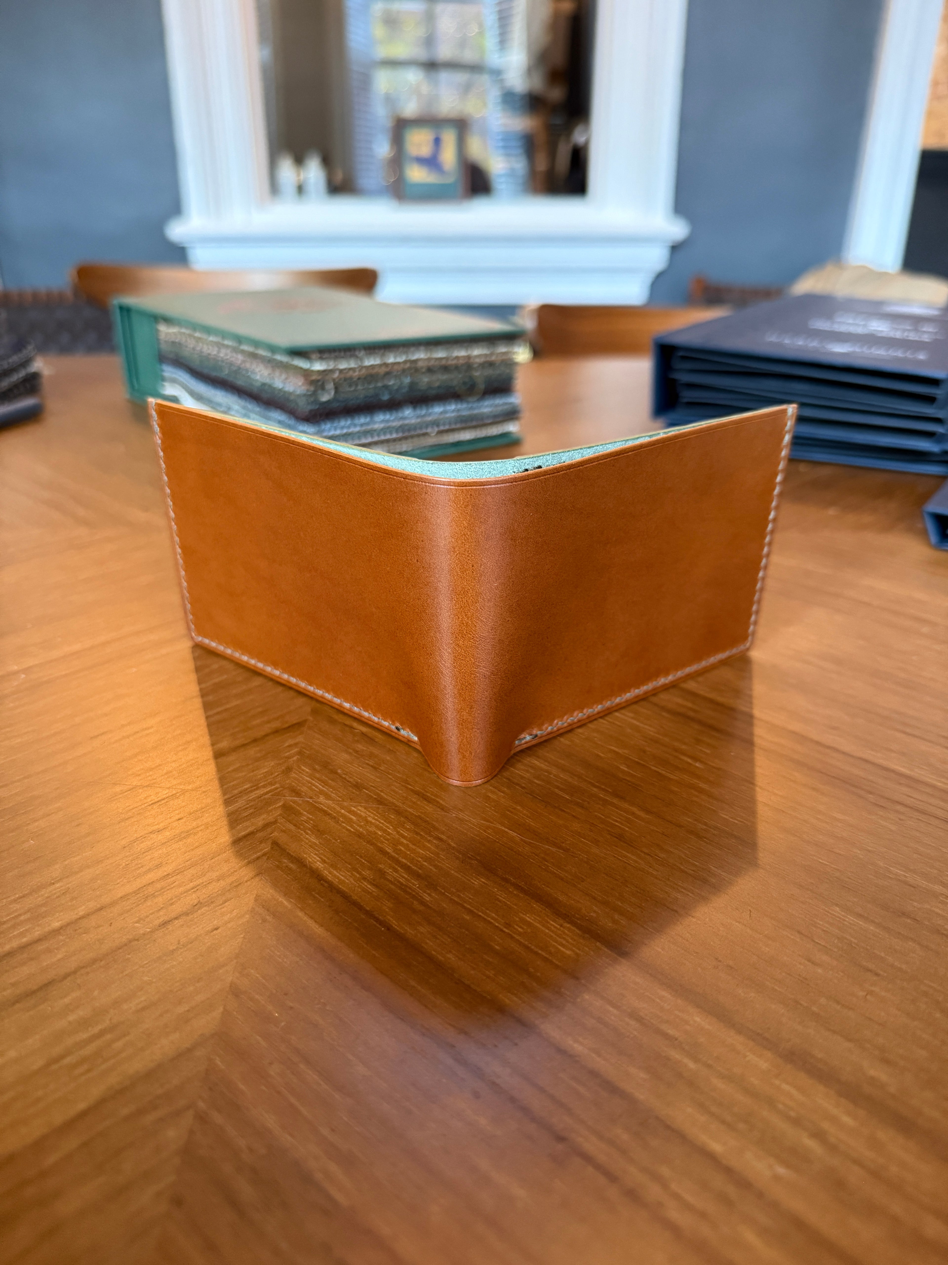 Billfold Wallet - Walnut/Olive Grain