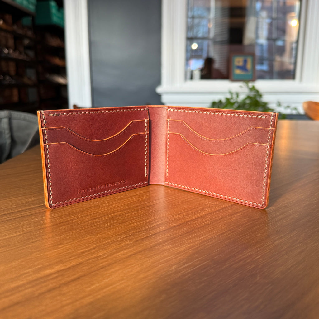 Billfold Wallet - Mahogany