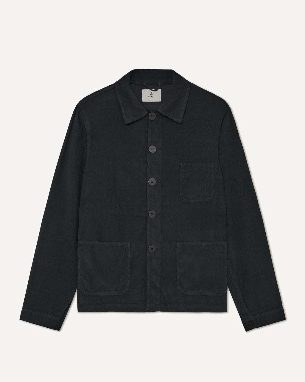 Dark Gray Corduroy Chore Coat
