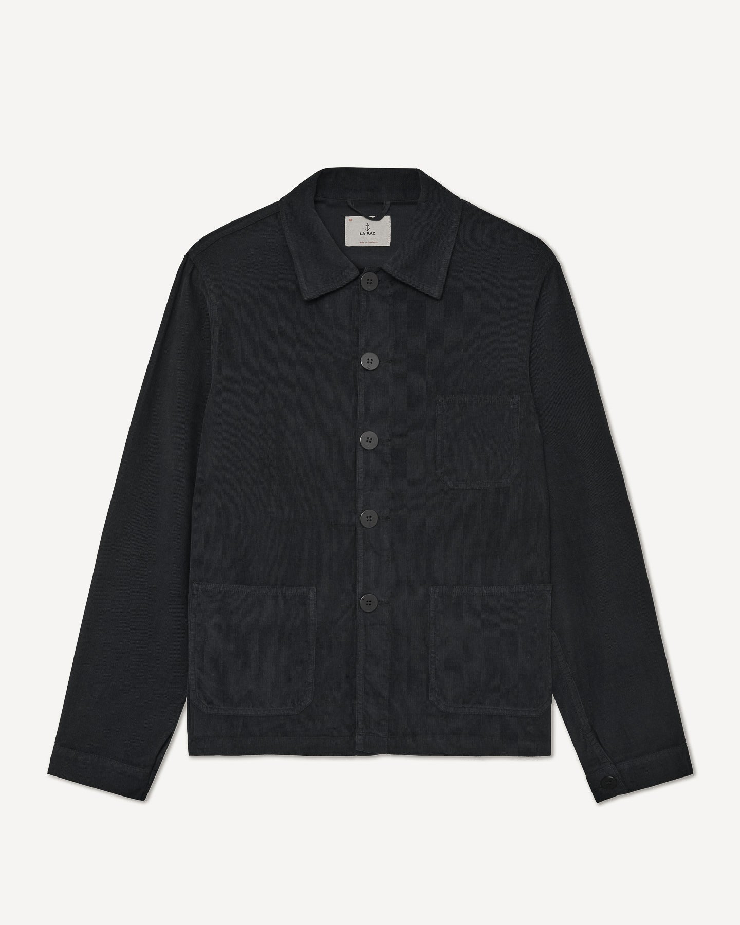 Dark Gray Corduroy Chore Coat